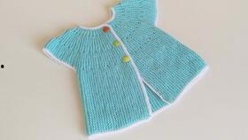 成人毛线短袖勾织教程视频